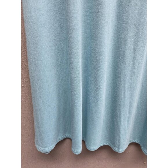 Moe & Arrow Dress Womens 3X Blue Sleeveless Tank Pockets Soft Stretchy Casual - Picture 3 of 10